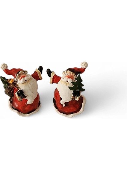 Ikili Noel Baba 7x5 cm