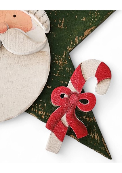 Büyük Yıldız Noel Baba Yılbaşı Dekor modelleri