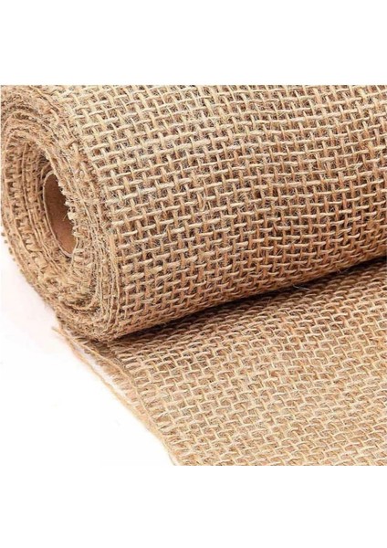 Uraz Çuval Jüt Kanaviçe -Telis Hasır Çuval - Natural Jüt Kumaş - En 1 mt Boy 2 mt - 7 Ons Sıklığında