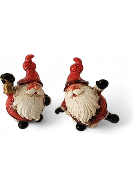 Ikili Noel Baba 8x6 cm