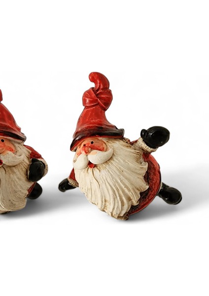 Ikili Noel Baba 8x6 cm