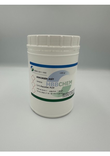 Askorbik Asit C Vitamini E300 Food Grade 1 kg