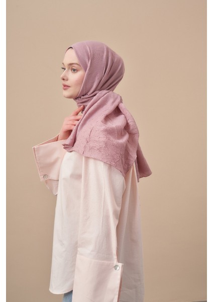 Bambu Kraş Şal (Tesettür Giyim, %100 Pamuk, Hafif, Rahat, Şık, Yüksek Kalite, Uygun Fiyat, Hijab, Shawl, Scarf, Lux, Original)