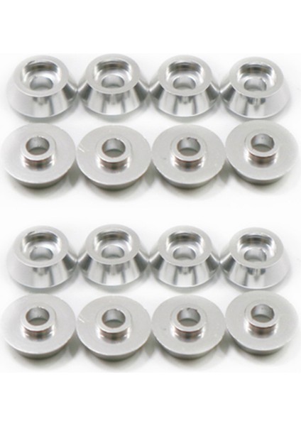 24 Adet Metal Biyel Vida Contası Pul Yıkayıcı Dinlenme C14 C24 C34 C44 Mn D90 D91 D99S Rc Araba, Gümüş (Yurt Dışından) fiyatları