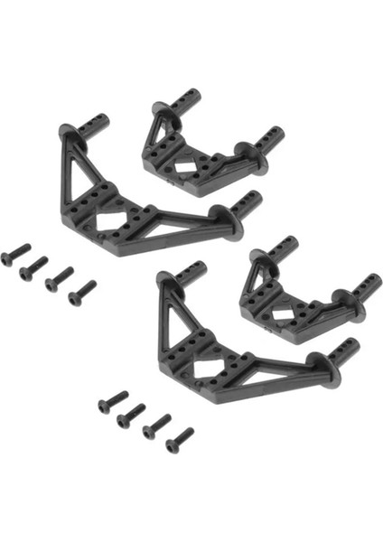 4 Adet Gövde Montaj Braketi EB1001 Jlb Yarış 21101 Cheetah 1/10 Fırçasız Rc Araba Parçaları Aksesuarları (Yurt Dışından)