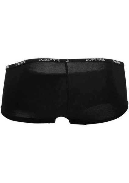 Erkek Modal Torbalı Ince Bel Bantlı Mini Paça Boxer 1781