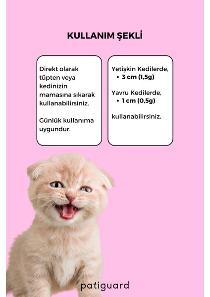 Kitten Paste 100G Yavru &anne Kedi Multivitamin Malt Macun