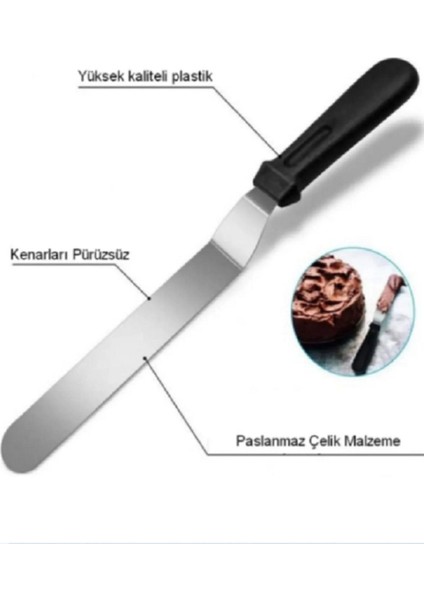 Çelik Spatula ve Kazıyıcı 2'li, Bej Renk, Dayanıklı ve Şık Tasarım fiyatları