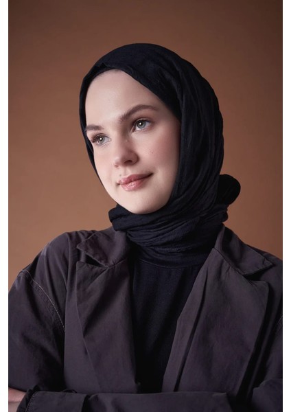 Bambu Kraş Şal (Tesettür Giyim, %100 Pamuk, Hafif, Rahat, Şık, Yüksek Kalite, Uygun Fiyat, Hijab, Shawl, Scarf, Lux, Original)