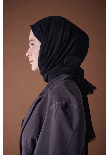 Bambu Kraş Şal (Tesettür Giyim, %100 Pamuk, Hafif, Rahat, Şık, Yüksek Kalite, Uygun Fiyat, Hijab, Shawl, Scarf, Lux, Original)
