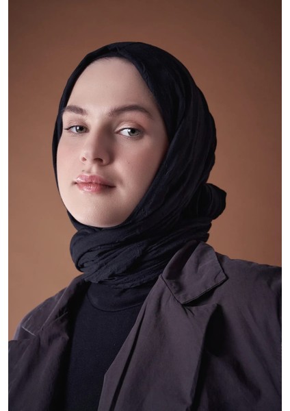 Bambu Kraş Şal (Tesettür Giyim, %100 Pamuk, Hafif, Rahat, Şık, Yüksek Kalite, Uygun Fiyat, Hijab, Shawl, Scarf, Lux, Original)
