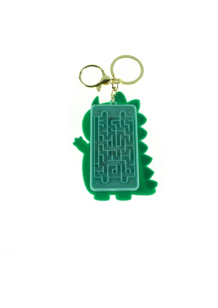 Hesap Makinesi Dino Mini Anahtarlıklı Labirent Oyunlu Yeşil fiyatları