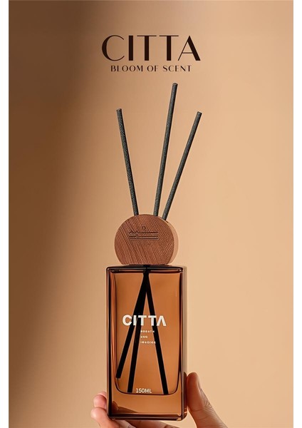 Cıtta Bloom Of Scent | Ground Serisi | White Sandalwood Oda Kokusu | 150 ml Oda Kokusu