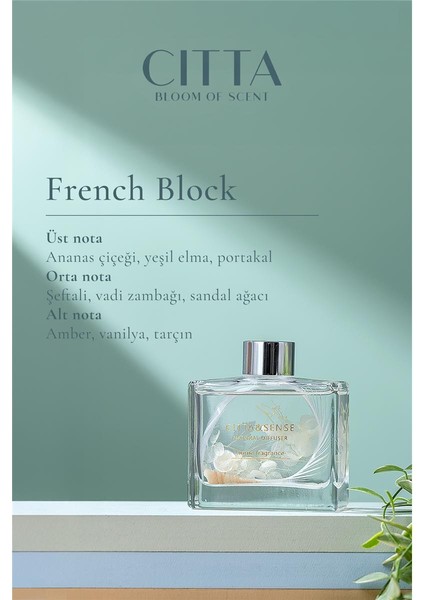 Cıtta Bloom Of Scent | Dream Serisi | French Block Oda Kokusu | 120 ml Oda Kokusu