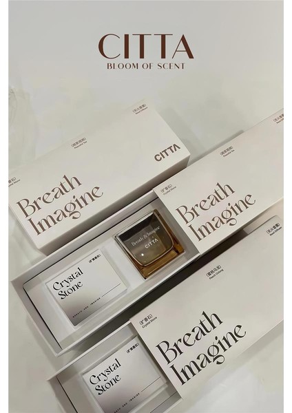 Cıtta Bloom Of Scent | Kokulu Taş Serisi | Peach Oolong Oda Kokusu