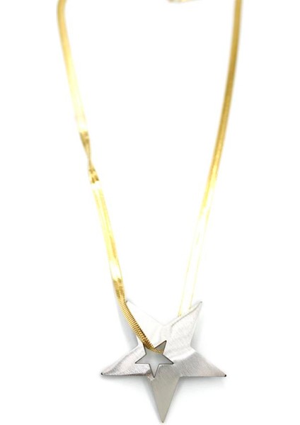 Yıldız Kolye - Gümüş