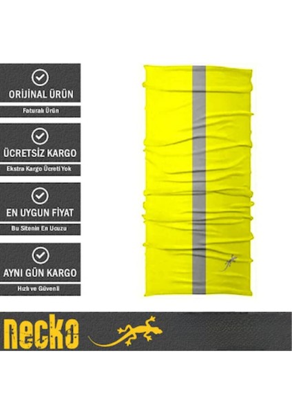 Necko DR003 Reflektörlü Sarı Yıldırım Baaf +