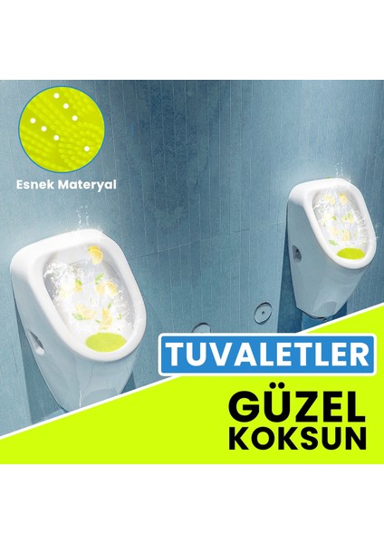 Limon Kokulu Pisuvar Süzgeci - 175 Adet - Pisuvar, Küvet ve Lavabolar Için 15X15 cm fiyatları