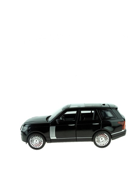 1:24 Ölçek Metal Model Super Suv Çek Bırak Işıklı Sesli Siyah modelleri