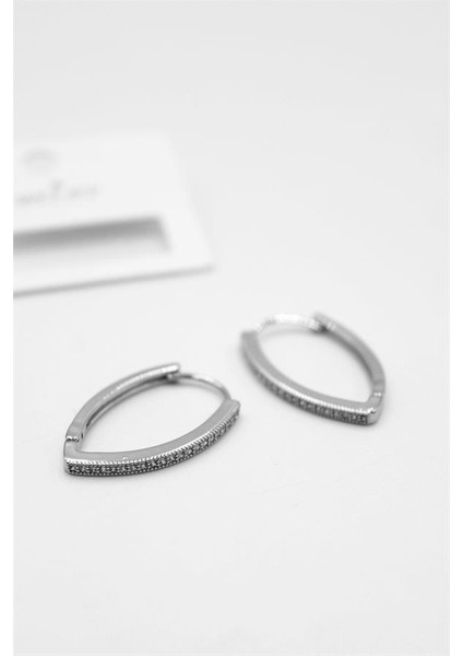 Oval Halka Küpe - Gümüş fiyatları