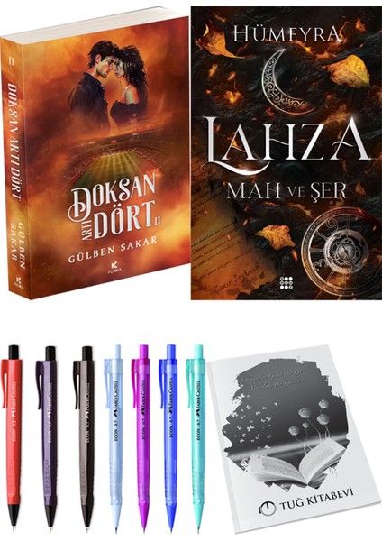 Lahza 1 Mah ve Şer ve Doksan Artı Dört 2 2'li Set