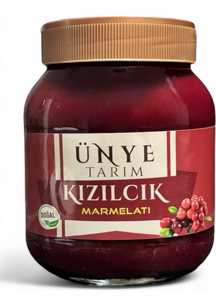 Kızılcık Marmelatı 700 Gr. Cam Kavanoz