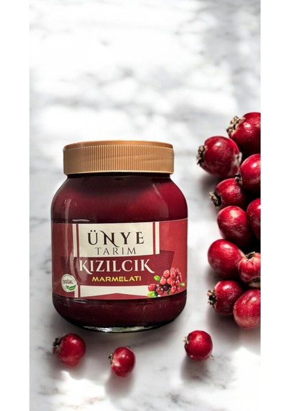 Kızılcık Marmelatı 700 Gr. Cam Kavanoz