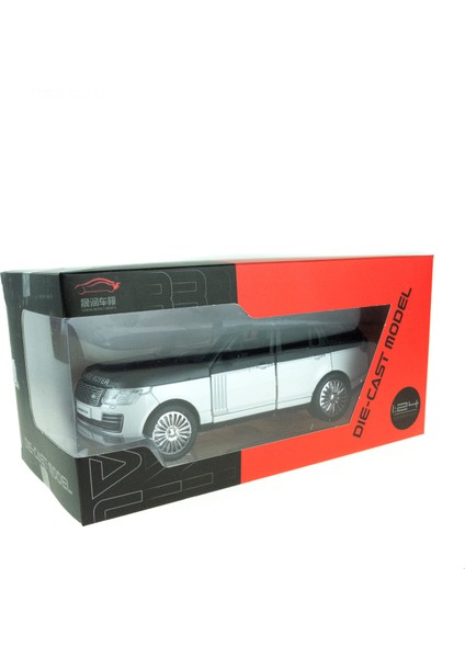 1:24 Ölçek Metal Model Super Suv Çek Bırak Işıklı Sesli Beyaz Syh indirimleri