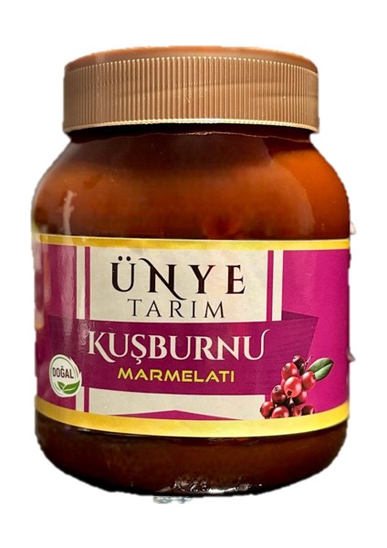 Kuşburnu Marmelatı 700 Gr. Cam Kavanoz