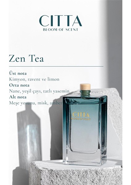 Cıtta Bloom Of Scent | Zen Tea Oda Kokusu | 100 ml Oda Kokusu