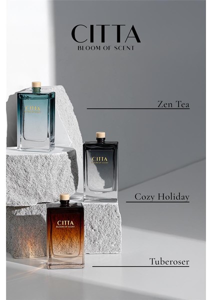 Cıtta Bloom Of Scent | Zen Tea Oda Kokusu | 100 ml Oda Kokusu