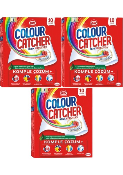 Colour Catcher Renk Koruyucu Mendil 30 Lu Set (3pk*10)