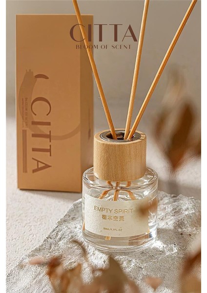 Cıtta Bloom Of Scent | Nordic Serisi | Empty Spirit Oda Kokusu | 50 ml Oda Kokusu