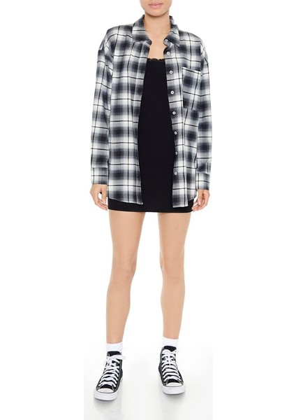 F21 Ekose Gömlek