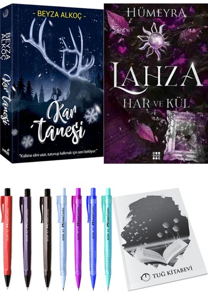 Lahza 2 Har ve Kül ve Kar Tanesi 2'li Set - Kalem