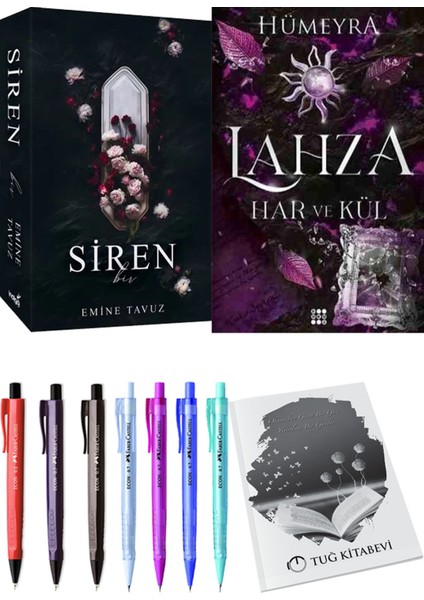 Lahza 2 Har ve Kül ve Siren Bir 2'li Set - Kalem