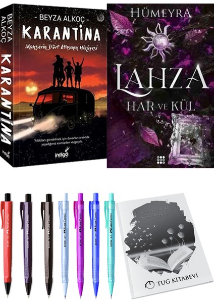 Lahza 2 Har ve Kül ve Karantina 1 2'li Set - Kalem