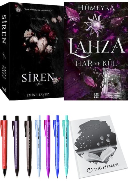 Lahza 2 Har ve Kül ve Siren İki 2'li Set - Kalem