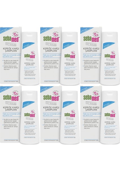 Şampuan 200ML Kepeğe Karşı (Yağlı ve Kepeğe Yatkın Saç Derisi Için) (5 Li Set) fiyatları