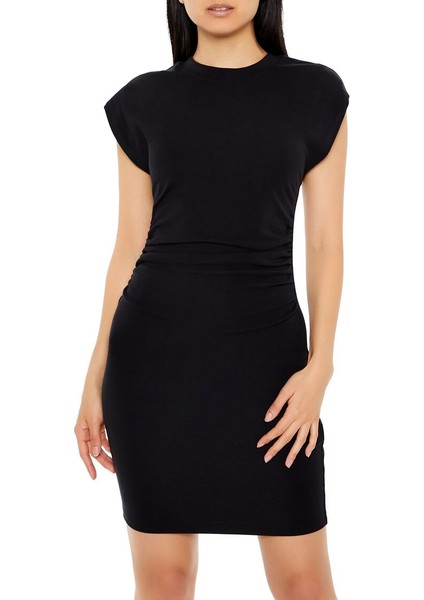 F21 Kısa Kollu Mini Elbise