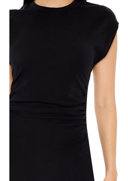 F21 Kısa Kollu Mini Elbise