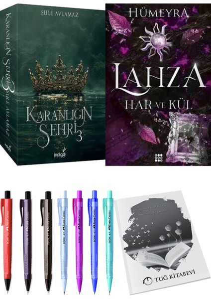 Lahza 2 Har ve Kül ve Karanlığın Şehri 3 2'li Set - Kalem