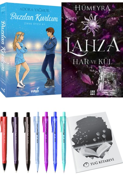 Lahza 2 Har ve Kül ve Buzdan Kıvılcım 2'li Set - Kalem