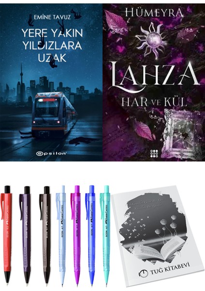 Lahza 2 Har ve Kül ve Yere Yakın Yıldızlara Uzak 2'li Set - Kalem