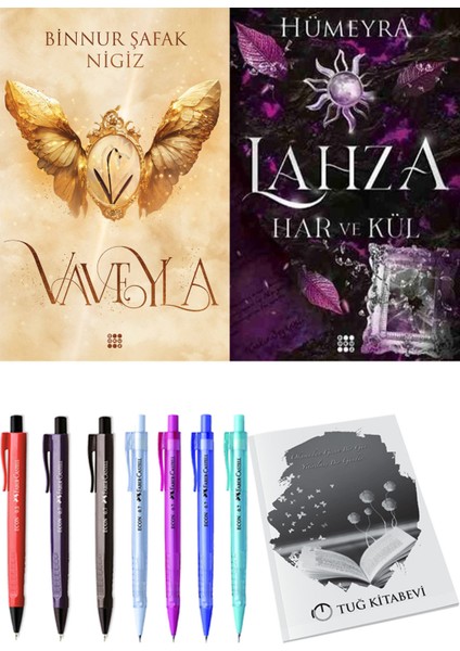 Lahza 2 Har ve Kül ve Vaveyla 1 Sönmüş 2'li Set - Kalem
