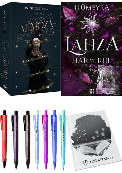 Lahza 2 Har ve Kül ve Mimoza 2'li Set - Kalem