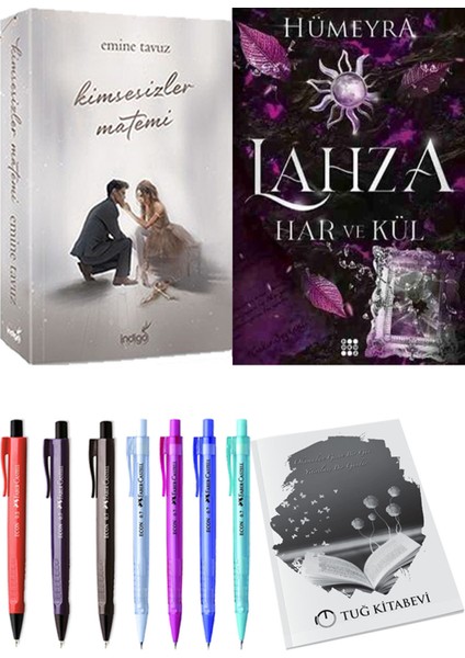 Lahza 2 Har ve Kül ve Kimsesizler Matemi 1 2'li Set - Kalem