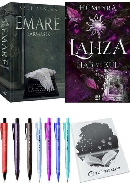 Lahza 2 Har ve Kül ve Emare Sarmaşık 2'li Set - Kalem