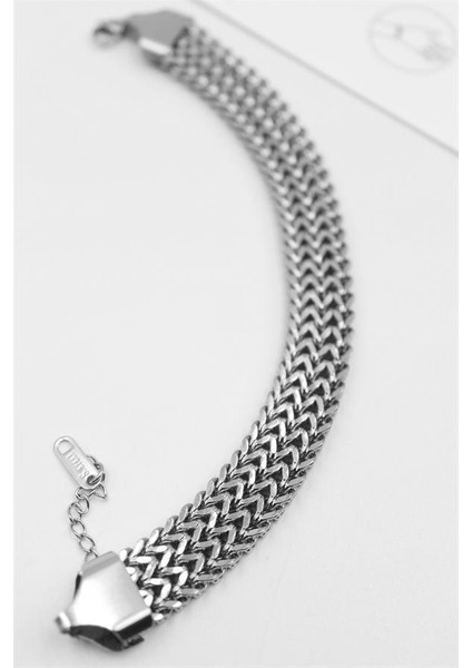 Hasır Zincir Bileklik - Gümüş fiyatları