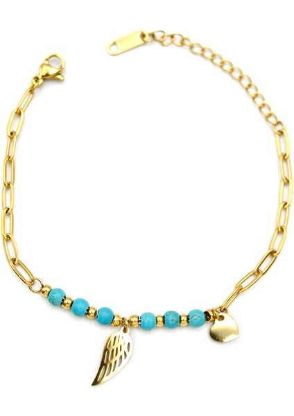 Melek Kanadı Bileklik - Altın